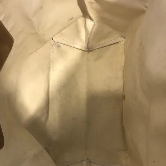 Longchamp Lepilage Tan Canvas Tote - Picture 8 of 8